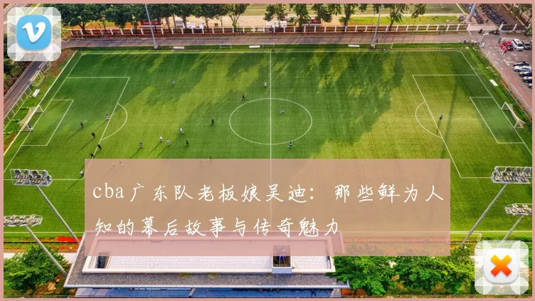 cba广东队老板娘吴迪:那些鲜为人知的幕后故事与传奇魅力